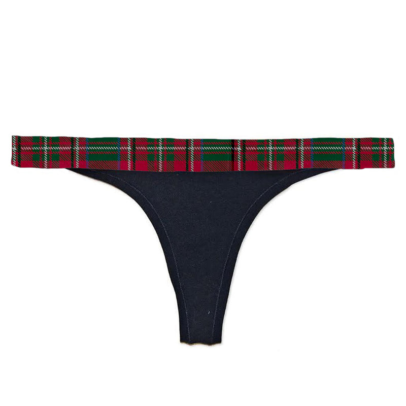 The Plaid Women's Thong - Related Garments