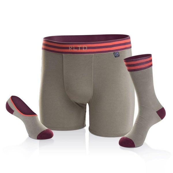 Hot Red Cheetah Underwear, Red Cheetah Or Leopard Animal Print Men's Boxer Briefs  Underwear (US Size: XS-3XL)